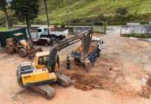 Nova UBS do Loanda começa a sair do papel após demolição do antigo Centro Social Urbano (CSU) Preparação terreno para construção da nova UBS do Loanda - Crédito Sérgio Henrique AcomPMJM (1)
