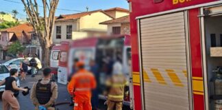Incêndio em apartamento deixa um morto e um ferido em Contagem