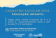 Prefeitura de João Monlevade regulamenta Busca Ativa e Cadastro Escolar para a Educação Infantil
