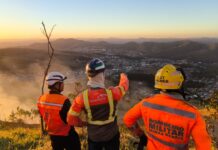 Incêndio mobiliza bombeiros e brigadistas e queima 25 hectares em João Monlevade