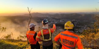 Incêndio mobiliza bombeiros e brigadistas e queima 25 hectares em João Monlevade