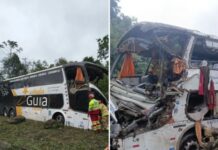 Acidente com ônibus que saiu de BH deixa 10 mortos; ANTT aponta transporte clandestino