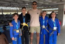 Atletas de João Monlevade conquistam seis medalhas em competição nacional de Jiu-Jítsu