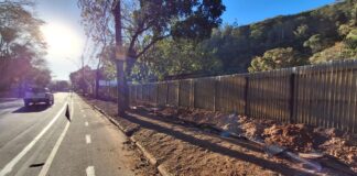DAE intervém em pista de caminhada da avenida Wilson Alvarenga antes de revitalização