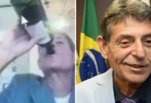 Juiz flagrado fumando e bebendo vinho durante audiência é afastado