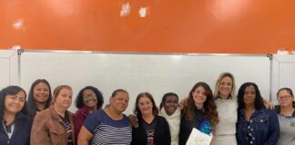 Equipe da Escola Eugênia Scharlé recebe treinamento sobre cuidados em emergências