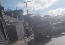 Rua Nova York registra novo crime violento com morte a tiros em João Monlevade neste domingo