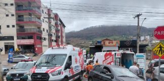 Idosos são atingidos por carro enquanto atravessavam faixa de pedestres em João Monlevade
