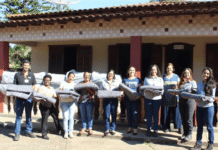 Cobertores produzidos a partir de uniformes são doados a instituições de João Monlevade e Bela Vista de Minas