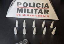 Quatro homens são presos suspeitos de tráfico de drogas em São José do Goiabal