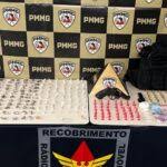 Dois suspeitos de homicídio são presos com arma, drogas e veículo clonado em João Monlevade